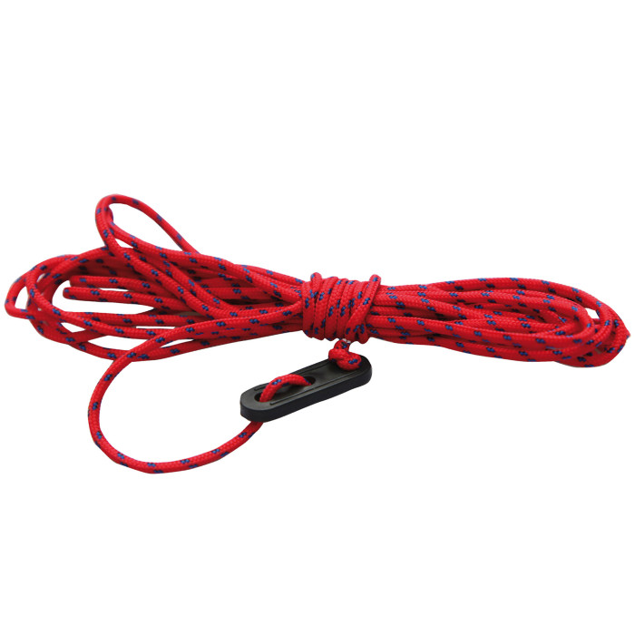 Відтяжки High Peak Guy Rope Set with Runner 350 см 6 шт. - червоні (42258) 