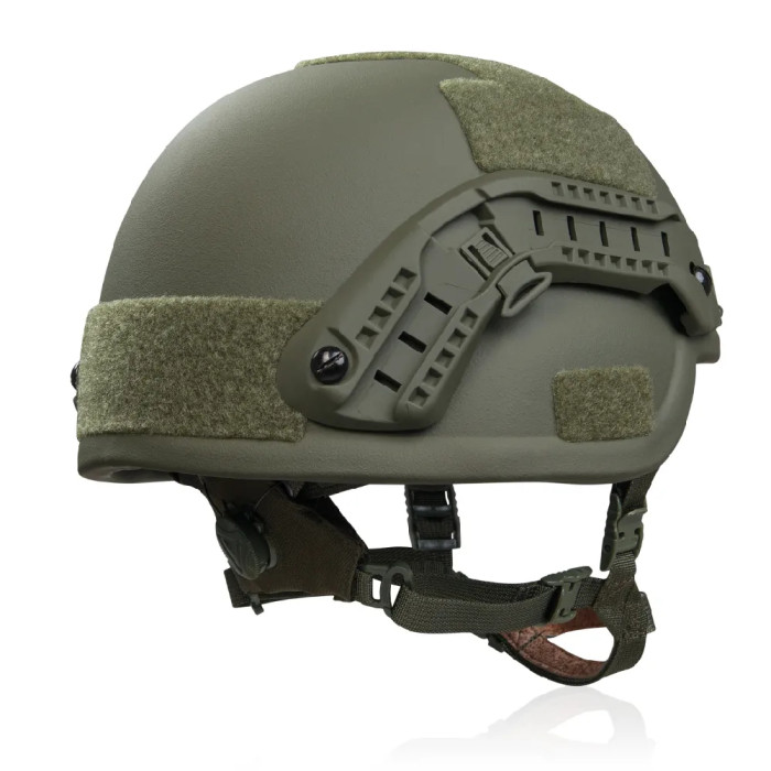 Кевларовий шолом Ukrarmor Mich 2000 Team Wendy. Рівень захисту NIJ IIIA Олива 