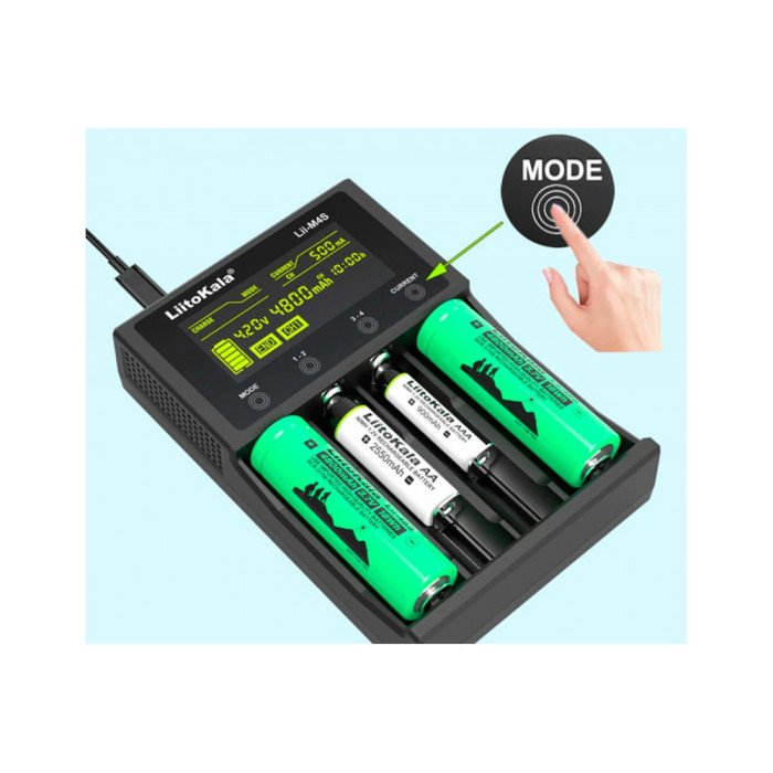 Зарядний пристрій LiitoKala Lii-M4S 