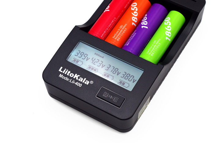 Зарядний пристрій LiitoKala Lii-400 battery charger 
