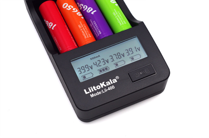 Зарядний пристрій LiitoKala Lii-400 battery charger 