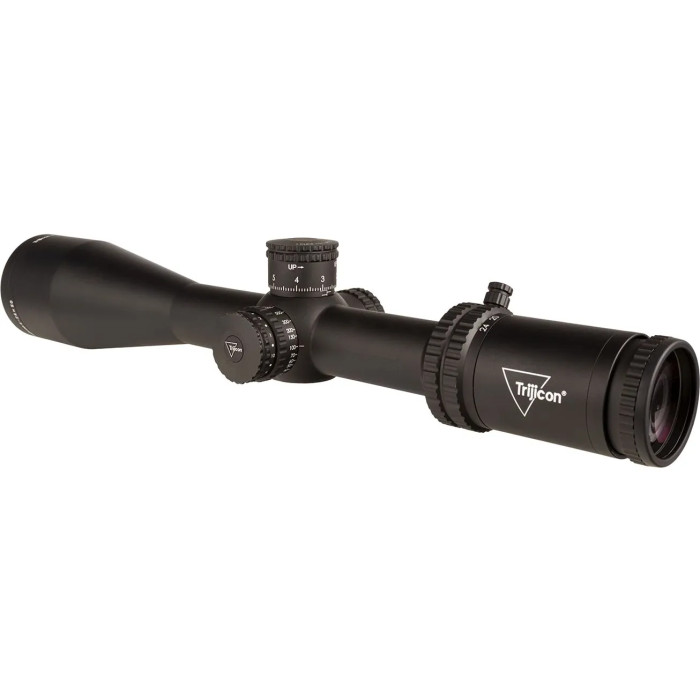 Приціл оптичний Trijicon Tenmile 4-24x50 MRAD Ranging Crosshair SFP Red 