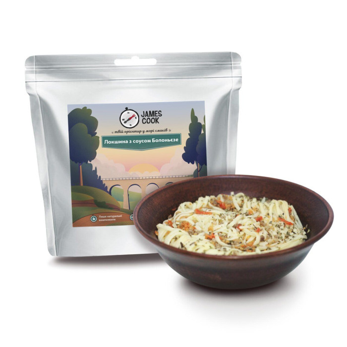 Паста James Cook з соусом Болоньєзе (SKU-0027) 