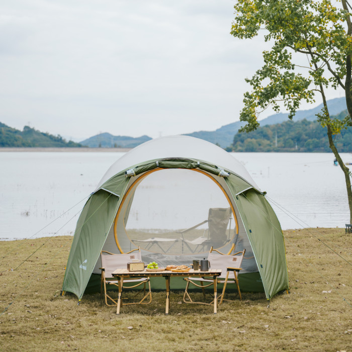 Намет чотиримісний Naturehike KOTA 4 CNK2450WS041, темно-зелений 