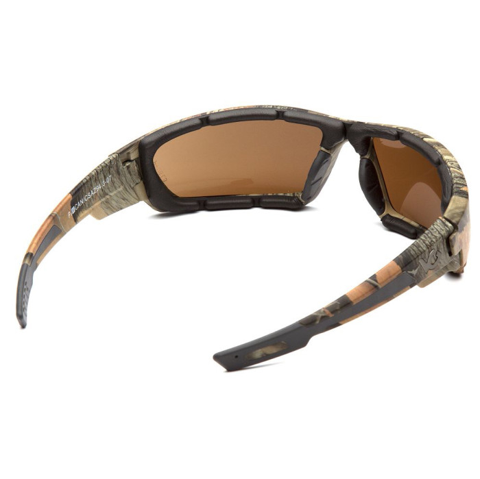 Окуляри Venture Gear Brevard Camo (bronze) коричневі в камуфлюючій оправі 