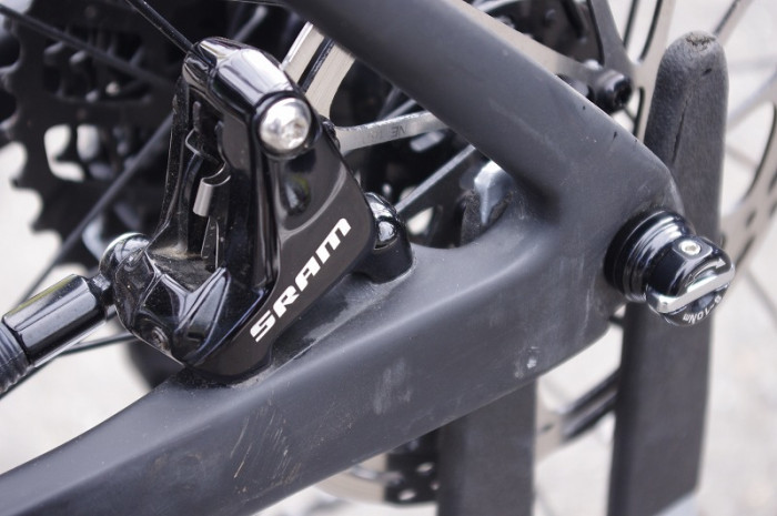 Велосипед Merida mission cx 5000 l (56см) silk silver (red) 