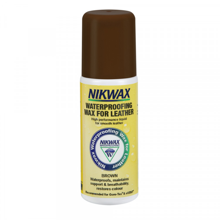 Просочення Nikwax Waterproofing Wax for Leather brown 125ml 
