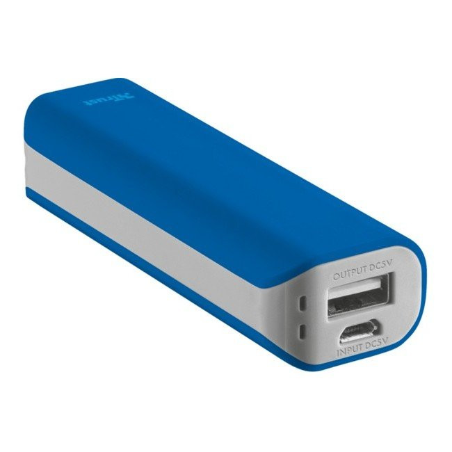 Портативна батарея Trust Primo 2200 mAh (синя) 
