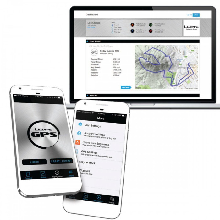 Комп'ютер Lezyne MINI GPS HR LOADED Y13 чорний 