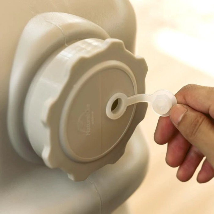 Каністра для води Naturehike NH16S012-T, 12 літрів, сіра 