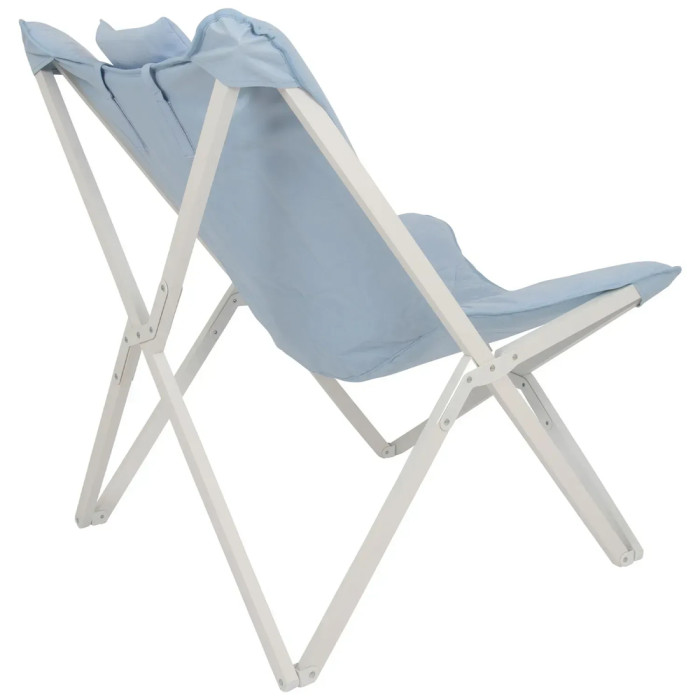 Крісло розкладне Bo-Camp Gordes L Pastel Blue (1200371) 