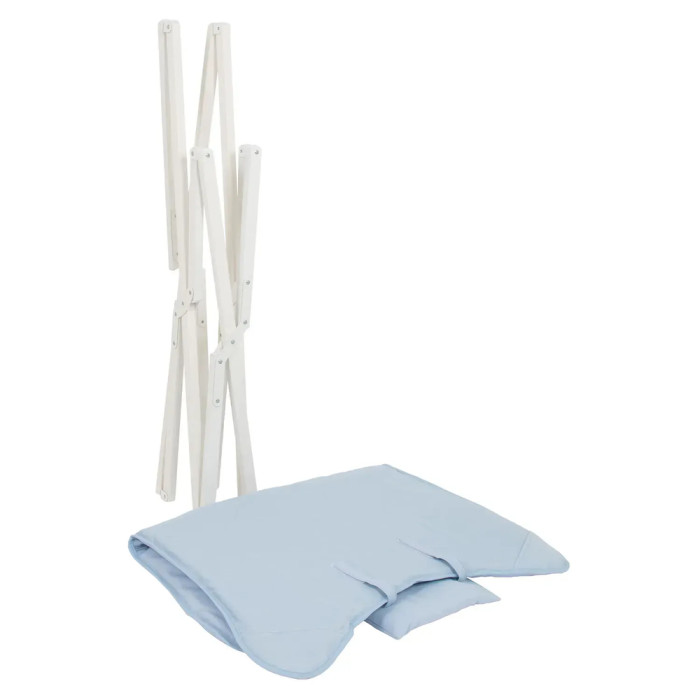 Крісло розкладне Bo-Camp Gordes L Pastel Blue (1200371) 