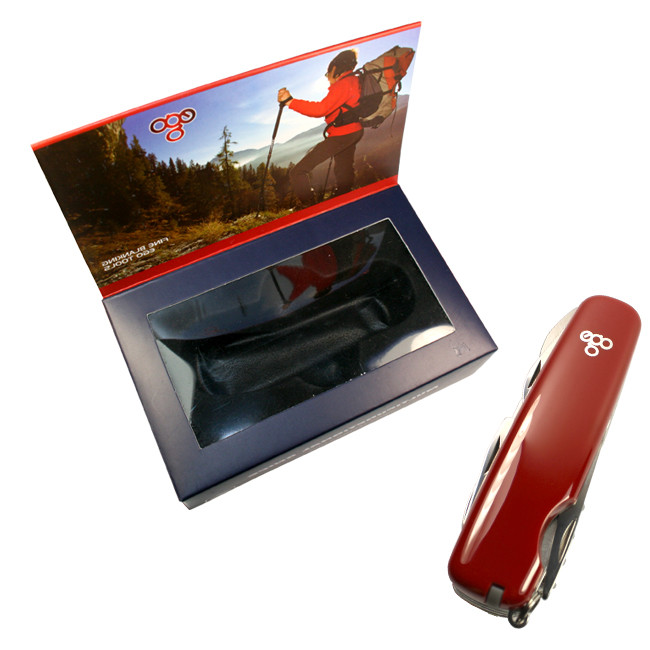 Ніж Ego A01. 10, червоний 