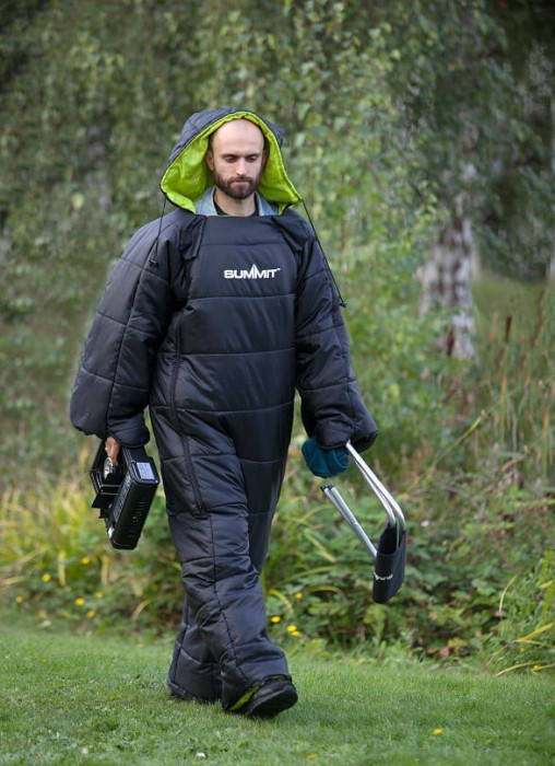 Спальник-комбінезон Summit Onesie Чорний L 