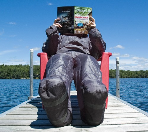 Спальник-комбінезон Summit Onesie Чорний L 