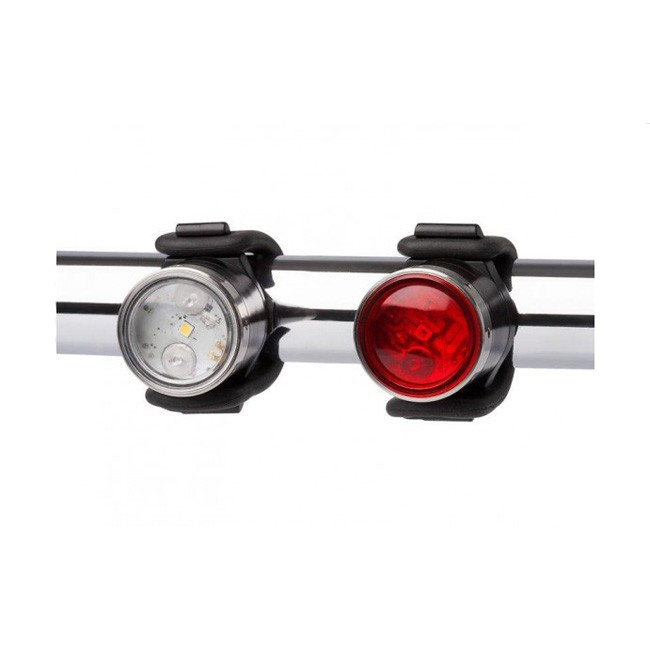 Набір велофонарів Led Lenser B2R (білий) + B2R (Червоний) 