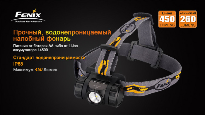Налобний ліхтар Fenix HL35 Cree XP-G2 (R5) LED 