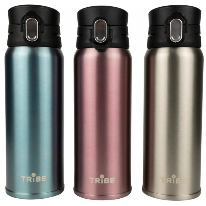 Термокружка Tribe Motion 0,45 л T-DD-0015, grey 