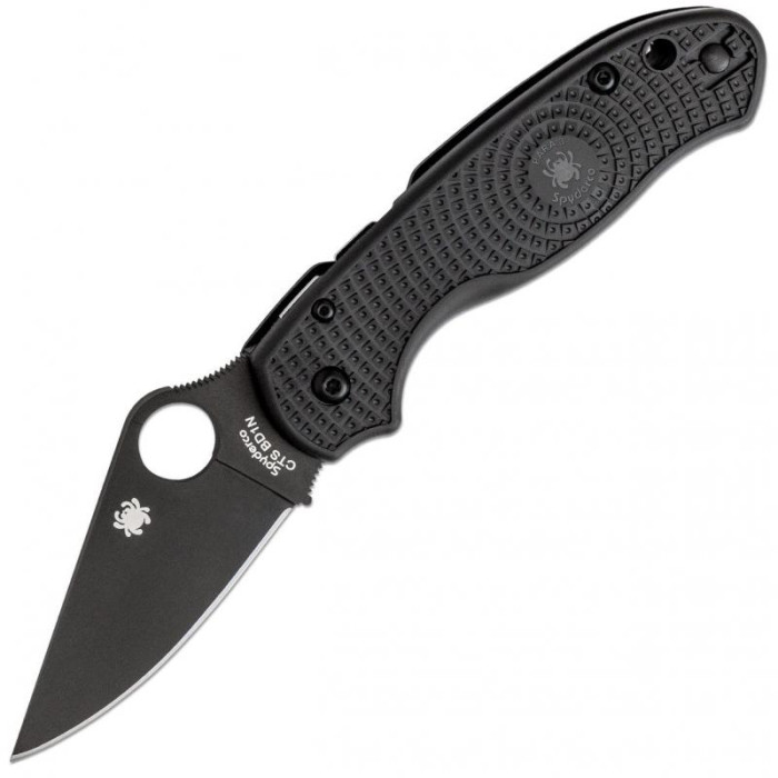 Ніж Spyderco Para 3 Black Blade FRN (C223PBBK) 