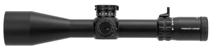 Приціл Primary Arms GLx 4.5-27×56, F1, ACSS Athena BPR Mil, 0.1 Mil, Return-To-Zero, (Illuminated) black 