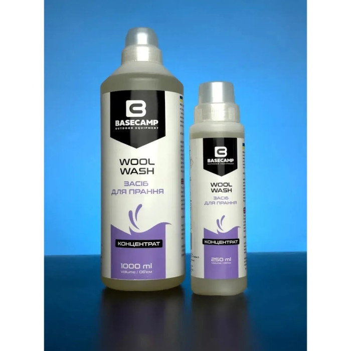 Засіб для прання вовняних виробів BaseCamp Wool Wash, 250 мл (BCP 40301) 