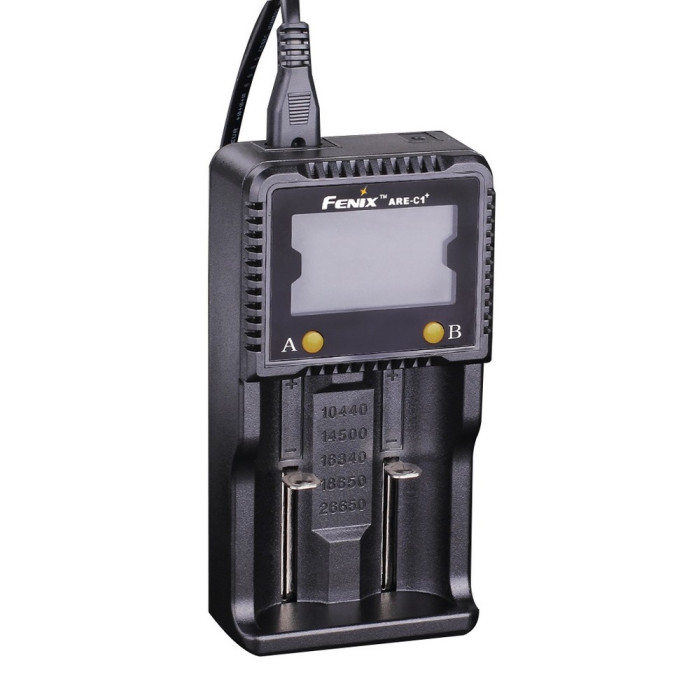 Зарядний пристрій Fenix ARE-C1+ (26650, 18650, 16340, 14500, 10440, AA, AAA, C) 