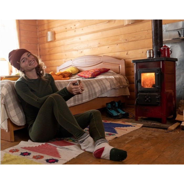 Термофутболка жіноча Turbat Retezat Top Wmn kombu green - XL - хакі 