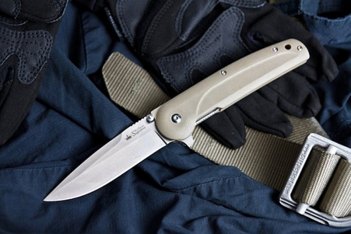 Ніж Kizlyar Supreme Biker-Z сатин, сталь D2 