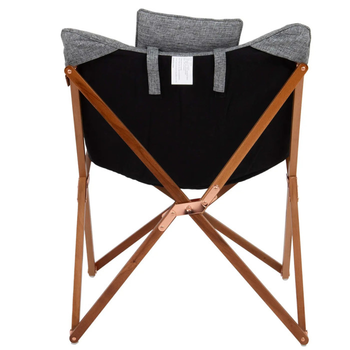 Крісло розкладне Bo-Camp Bloomsbury M Grey (1200369) 