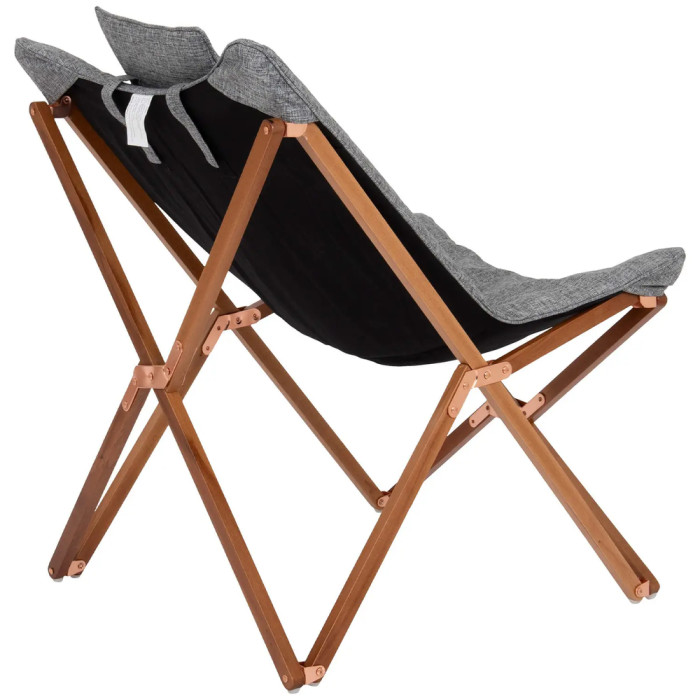 Крісло розкладне Bo-Camp Bloomsbury M Grey (1200369) 