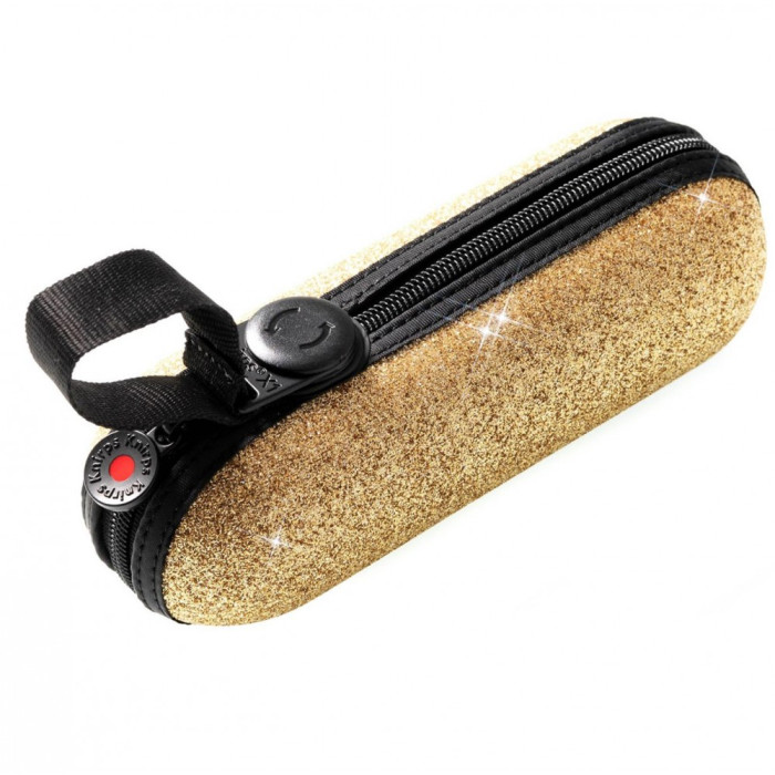 Парасолька X1 2Glam Gold Ecorepel Мех/Складаний/7спиць/D90x18см 