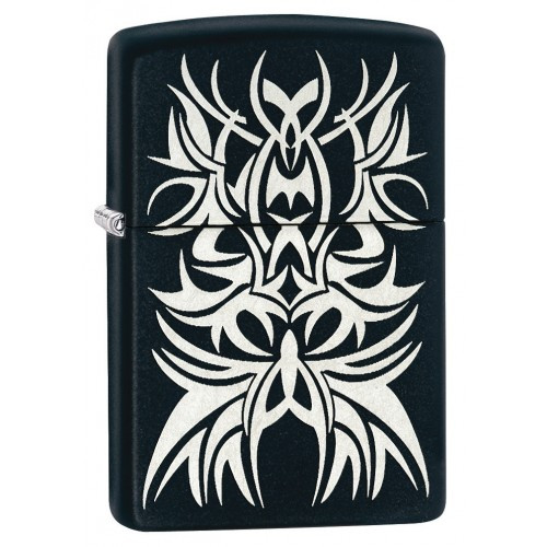 Запальничка Zippo Black And Chrome 28686 