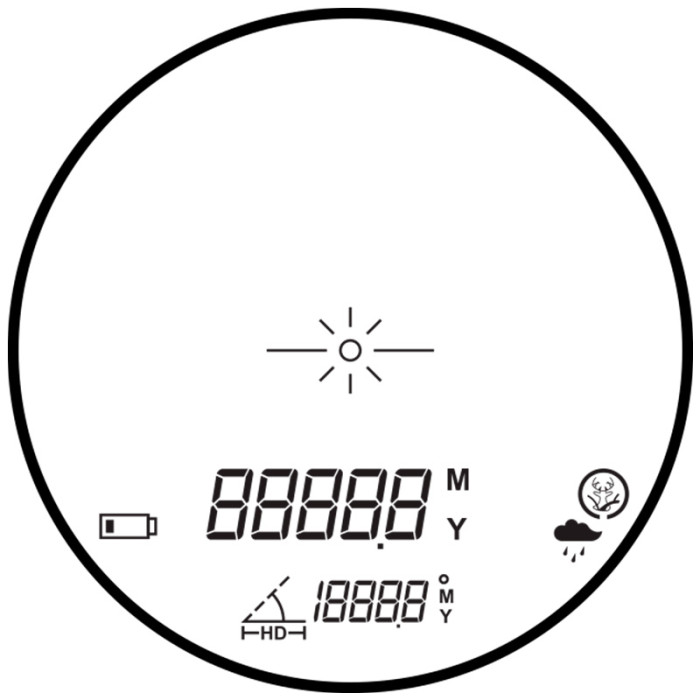 Лазерний далекомір Hawke LRF Vantage 900 LCD 