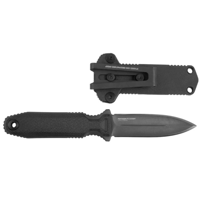 Ніж SOG Pentagon FX Covert, Blackout (SOG 17-61-03-57) 