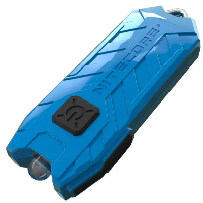 Ліхтар наключний Nitecore TUBE v2.0 (1 LED, 55 люмен, 2 режими, USB), синій