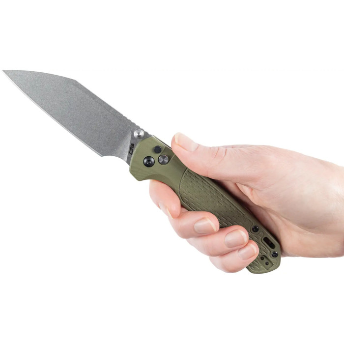 Ніж CJRB Pyrite-Light, green 