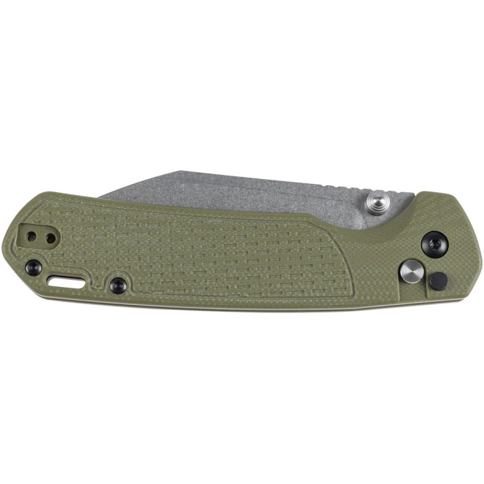 Ніж CJRB Pyrite-Light, green 