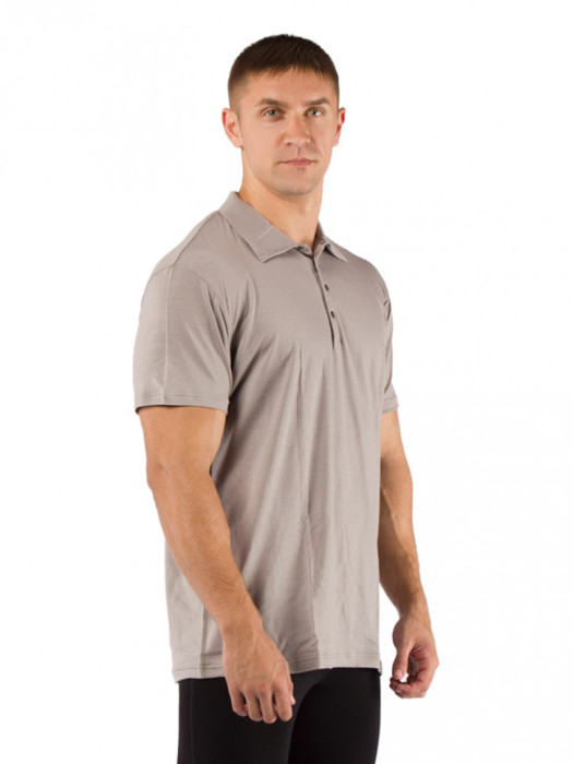 Футболка чоловіча Lasting DINGO, сіра XXL (пошкоджена упаковка) 