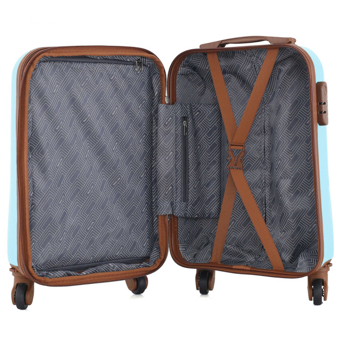 Валіза Semi Line 18" (S) Bright Blue (T5640-1)