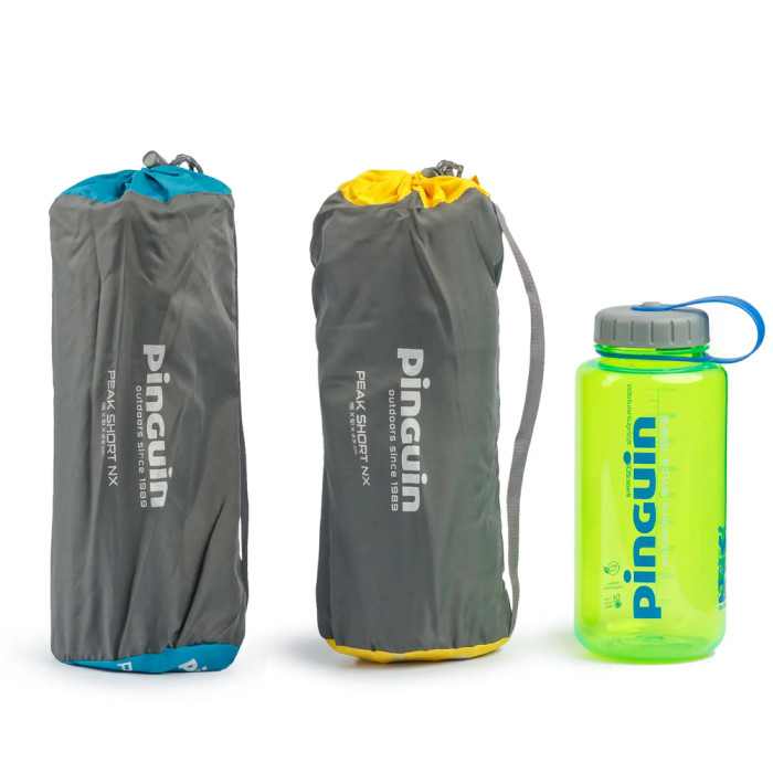 Самонадувний килимок Pinguin Peak Short NX, 120x52x2.5см, Yellow (PNG 717112) 