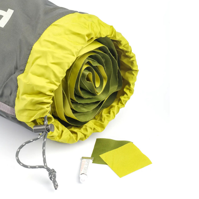 Самонадувний килимок Pinguin Peak Short NX, 120x52x2.5см, Yellow (PNG 717112) 