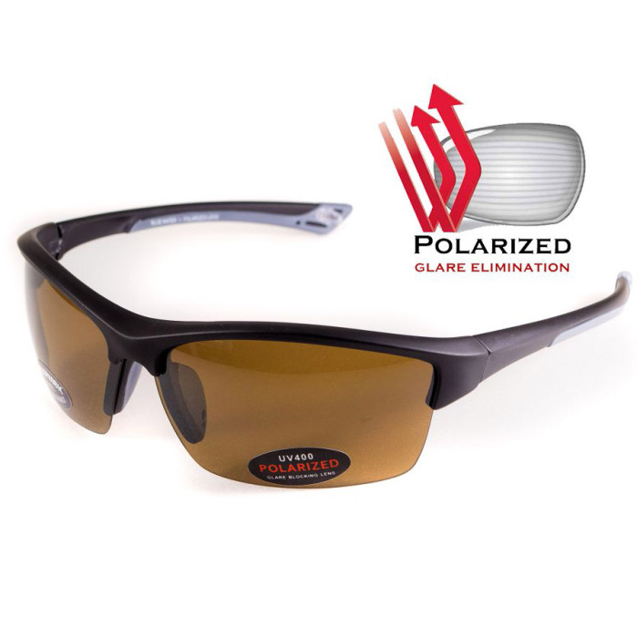 Окуляри BluWater Daytona - 1 Polarized (brown) коричневі 