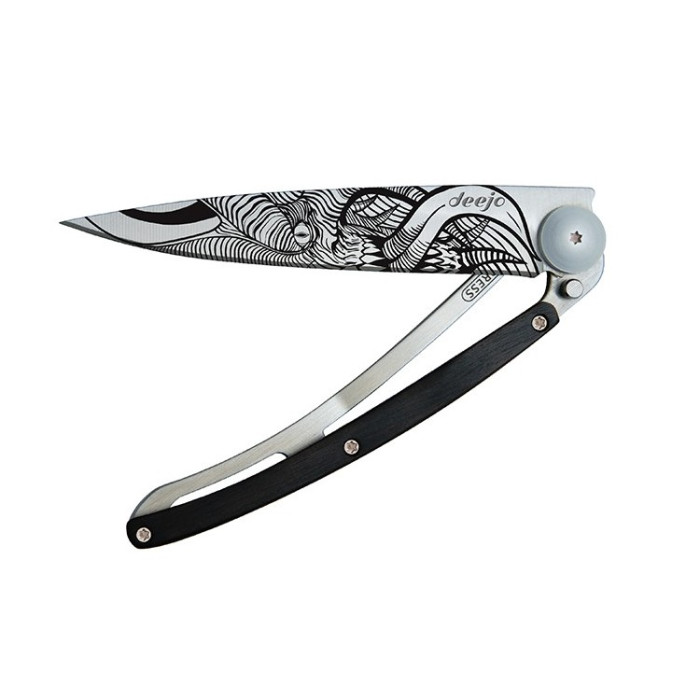 Ніж Дерево для татуювання Deejo 37 г, Гранаділья, "Демон" 