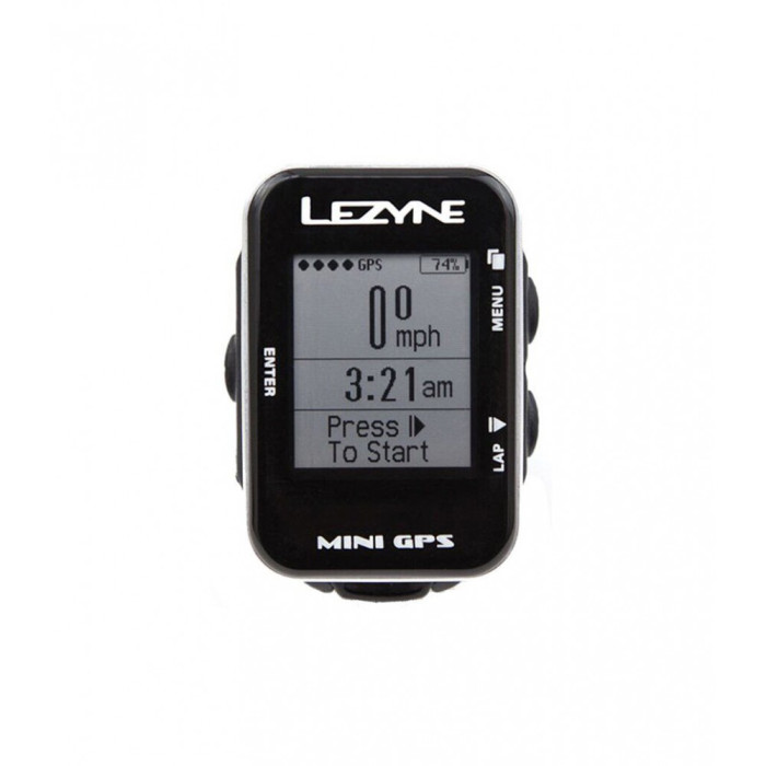 Комп'ютер Lezyne MINI GPS Y9 сріблястий 