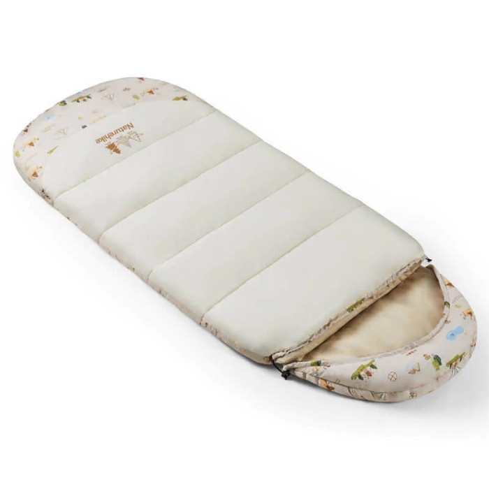 Спальник дитячий з капюшоном Naturehike B300 CNH22SD001, бежевий 