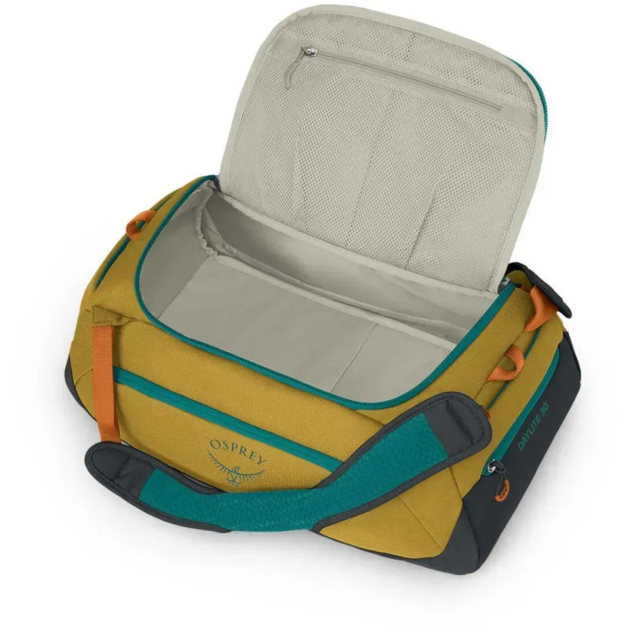 Сумка Osprey Daylite Duffel 30 tumbleweed yellow/tunnel vision - O/S - жовтий/бірюзовий 