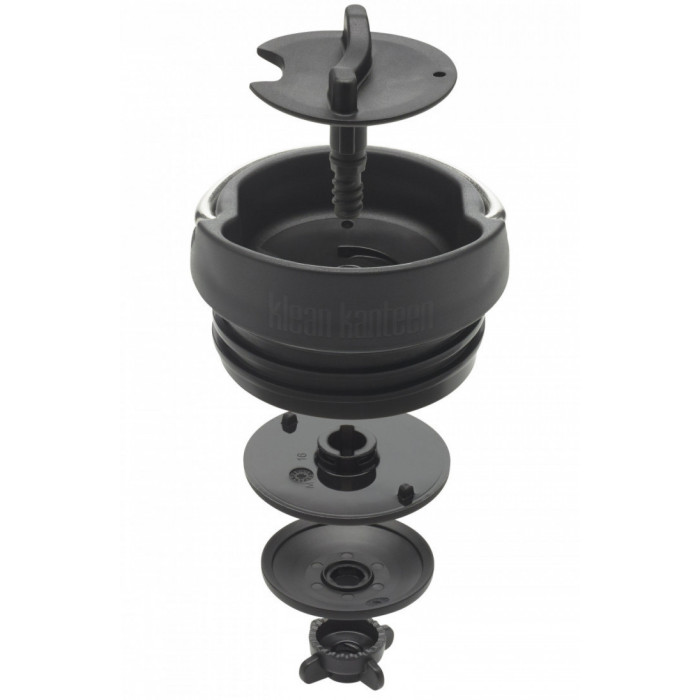 Термочашка ковпачок Klean Kanteen TKWide Cafe Cap Berry яскравий матовий 473 мл 