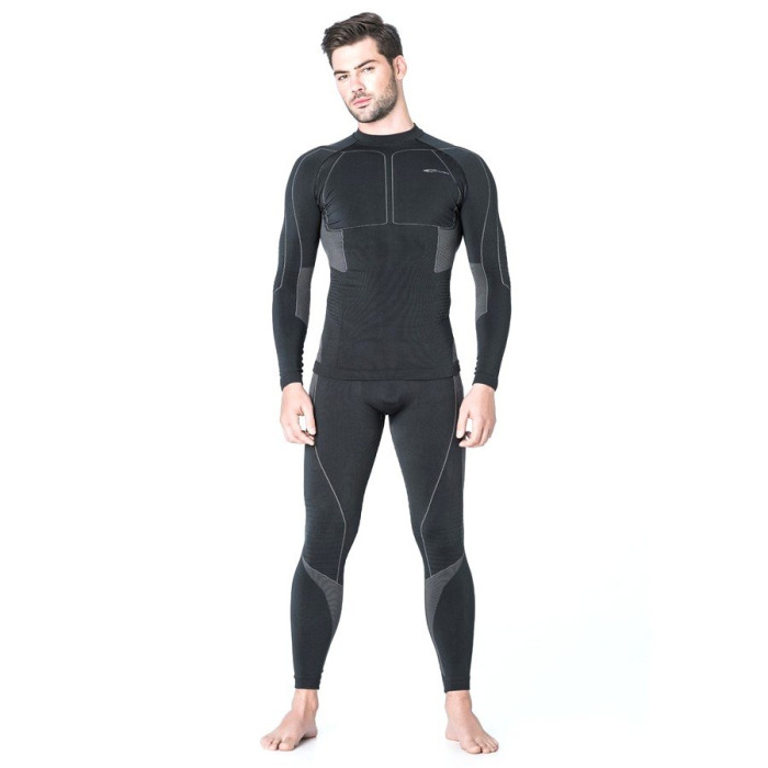 Футболка Accapi Polar Bear Long Sleeve Shirt Man 966 black/anthracite, XL/XXL 