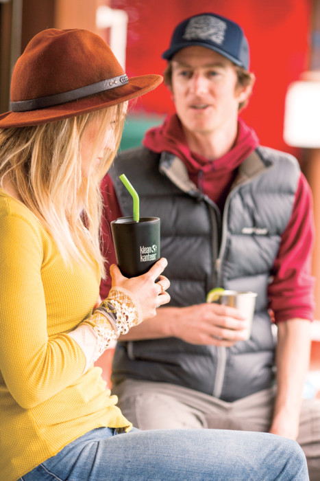 Термостакан-тумблер Klean Kanteen Tumbler Shale Black Matt 473 мл 