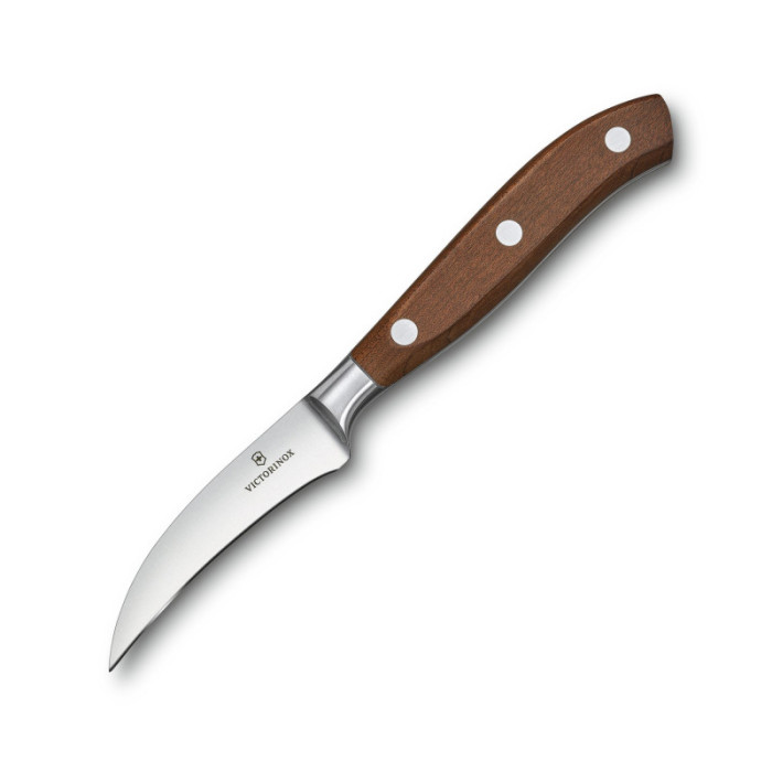 Кухонний ніж Victorinox Grand Maitre Wood Shaping 8 см ізогн. з дерев. ручкою (GB) 